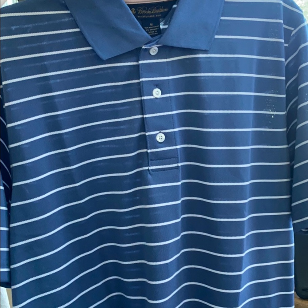 Brooke Brothers Men’s Medium performance polo